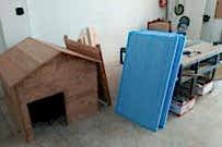 AHŞAP ÇAM KÖPEK KULUBESİ YALITIMLI