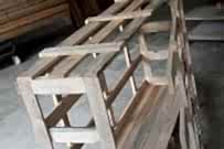 Ahşap Çam Kafes Cam Sandıkları