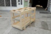 Ahşap Çam Kafes Sandıklar